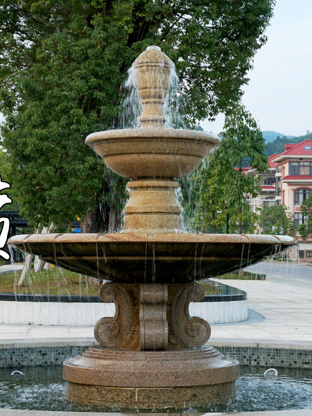 石雕噴泉
