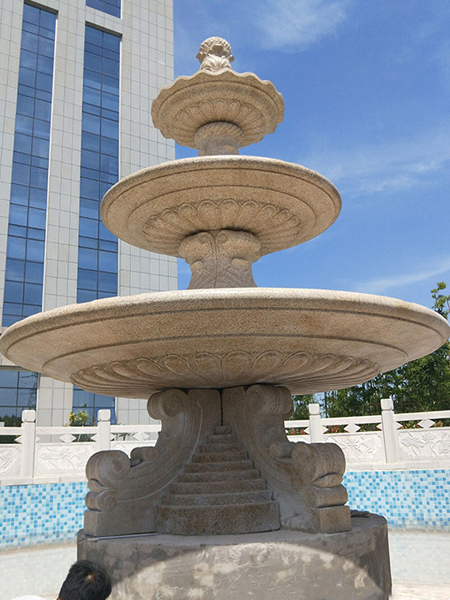 石雕噴泉