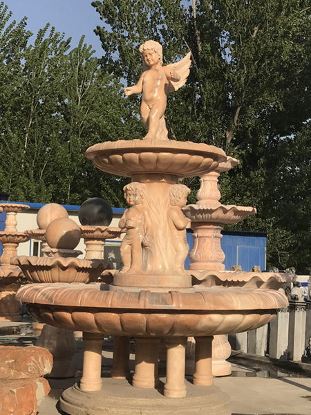 石雕噴泉