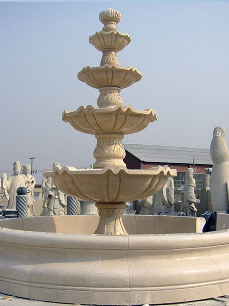 石雕噴泉