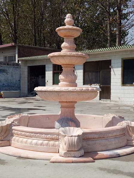 石雕噴泉