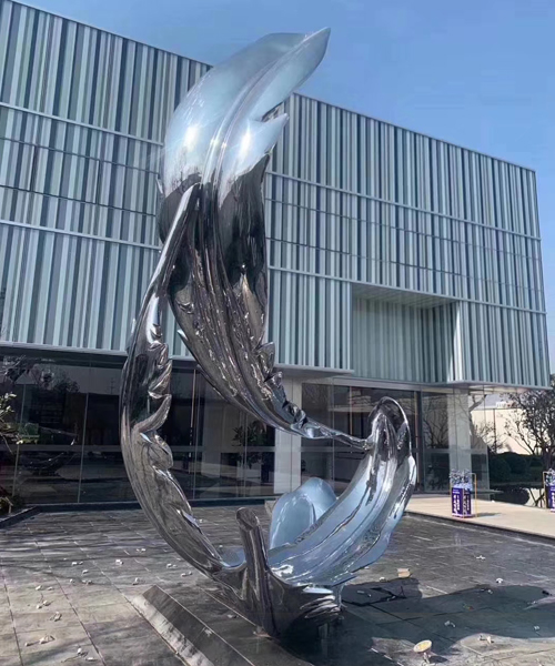 羽毛不銹鋼雕塑