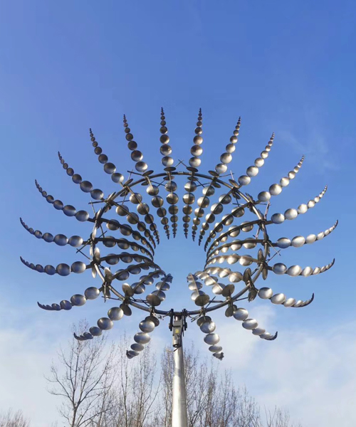 不銹鋼風動雕塑