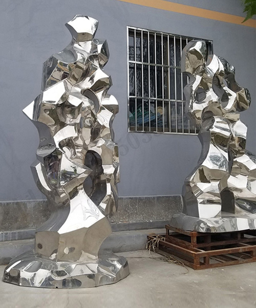 假山不銹鋼雕塑