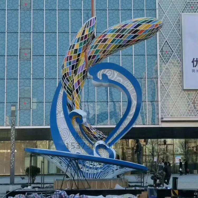 北京西鐵營萬達(dá)廣場雕塑案例