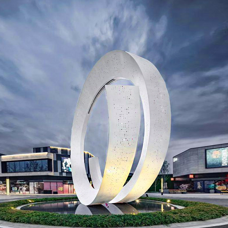 廣場(chǎng)不銹鋼雕塑