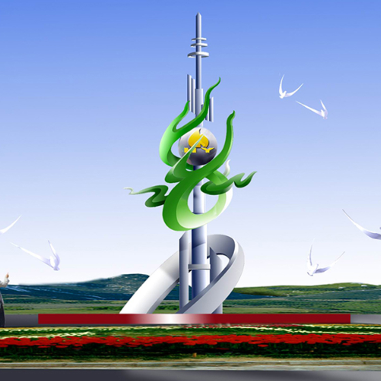 城市不銹鋼雕塑