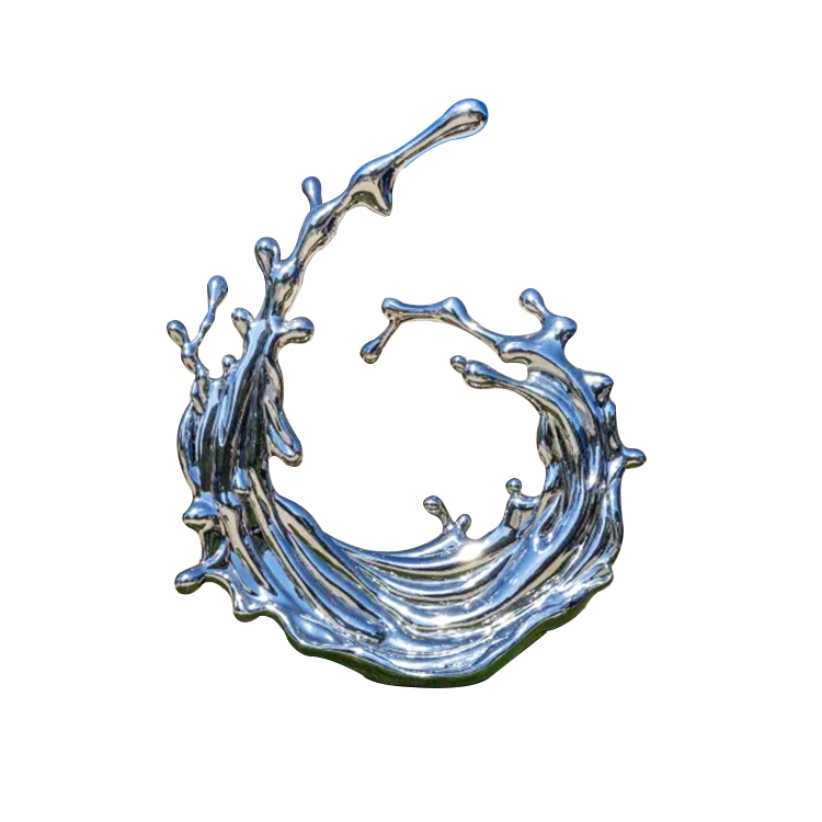 浪花不銹鋼雕塑