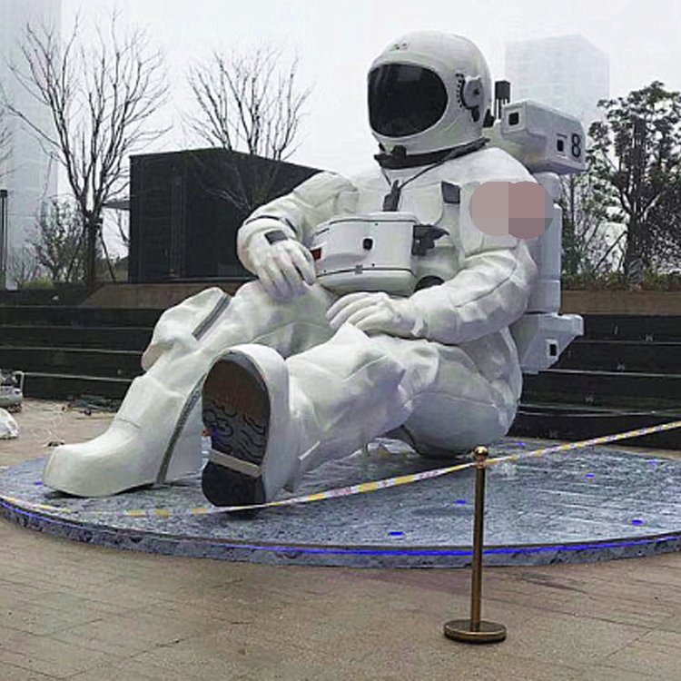 航天展覽地雕塑