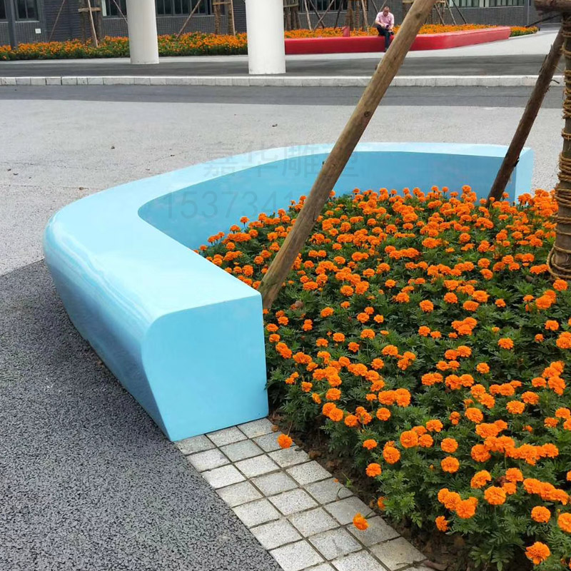 玻璃鋼花池坐凳