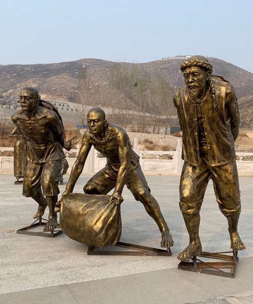 玻璃鋼人物雕塑