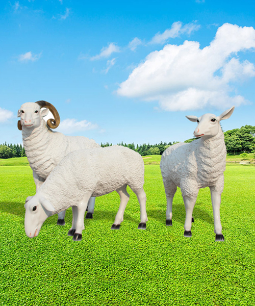 羊玻璃鋼雕塑